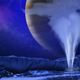 Image for article titled Hubble detects water plumes coming out of Jupiter moon Europa